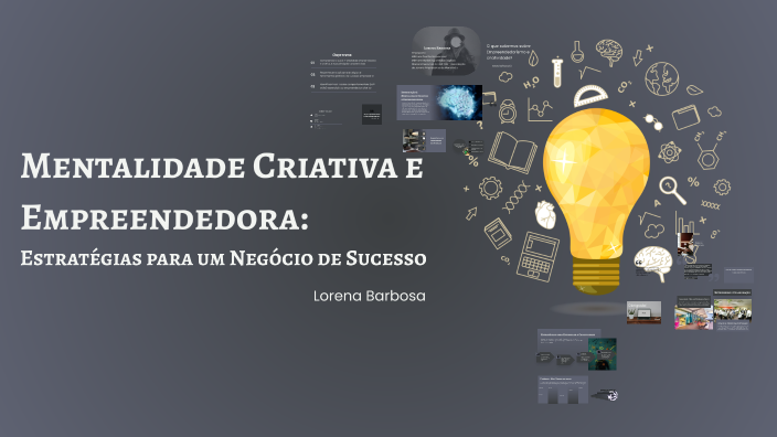 Mentalidade Criativa e Empreendedora: Estratégias para um Negócio de ...