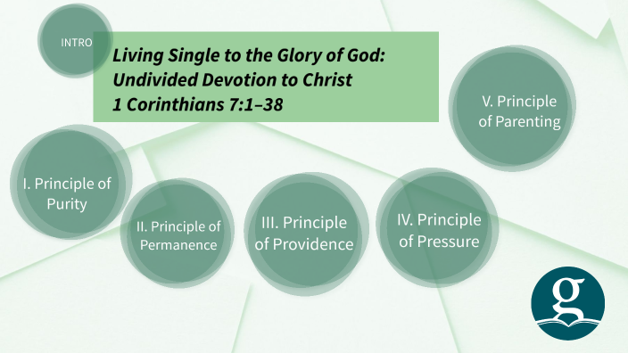 Single to the Glory of God by Tim Richmond on Prezi