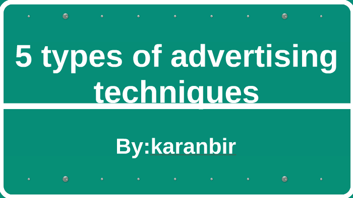 5-types-of-advertising-by-karanbir-bhatti