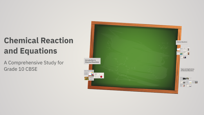 Chemical Reaction and Equations by Sujay Gajbhiye on Prezi