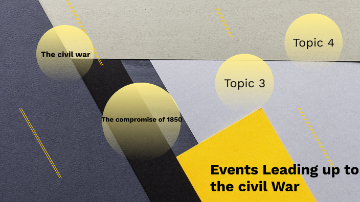 events leading up to the civil war by Christian Childs on Prezi