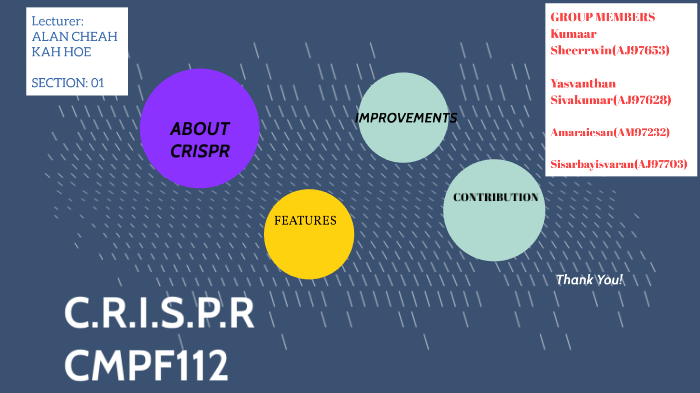 C.R.I.S.P.R by KUMAAR SHEERRWIN on Prezi