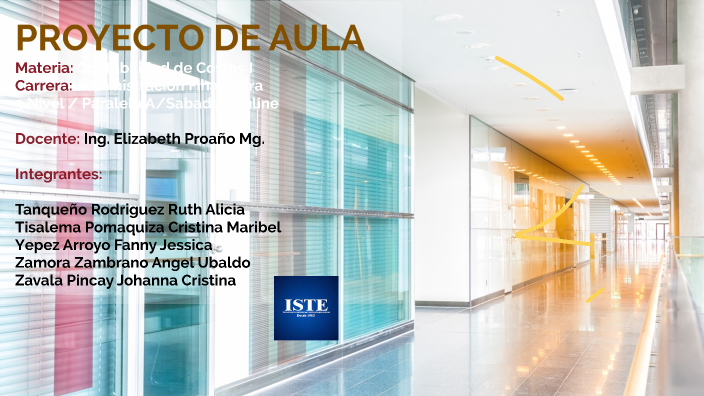 PROYECTO DE AULA GRUPO 7 by JOHANNA ZAVALA on Prezi