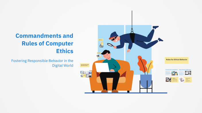 Commandments and Rules of Computer Ethics by F #45 Pat-o, Christy Belle ...