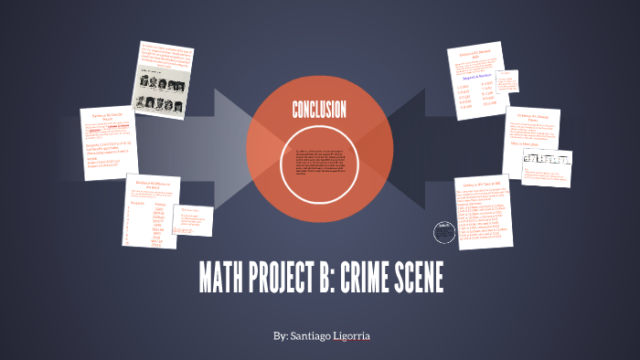 MATH PROJECT B: CRIME SCENE By Santiago Ligorría On Prezi