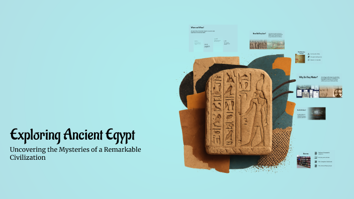 Exploring Ancient Egypt by ariana Maharaj on Prezi