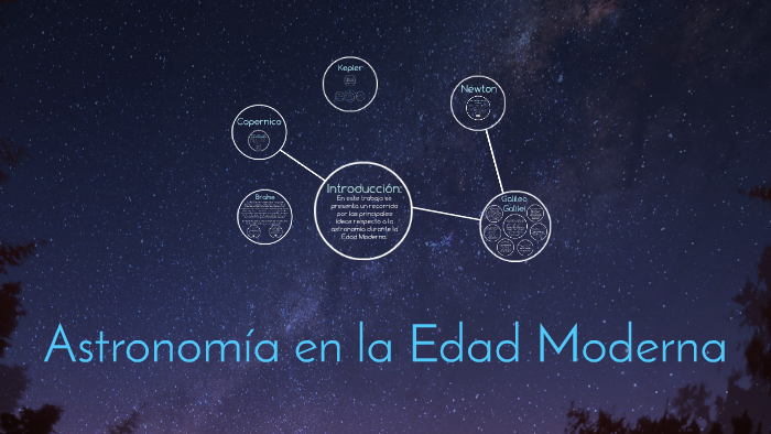 Astronomía en la Edad Moderna by Nicanor Bollatti on Prezi