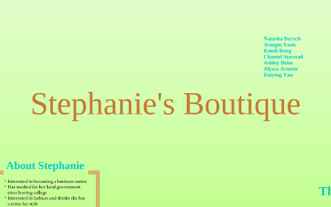 Stephanie's Boutique