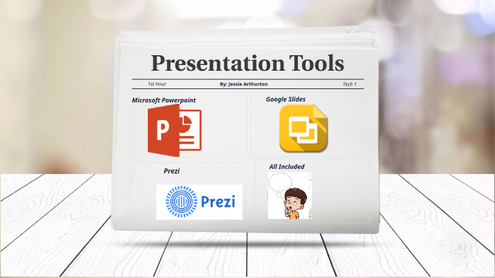 Presentation Tools by jessie arthurton on Prezi