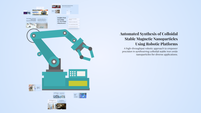 Automated Synthesis of Colloidal Stable Magnetic Nanoparticles Using ...