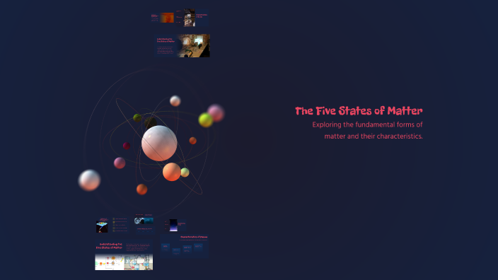 The Five States of Matter by Arun Pillai on Prezi