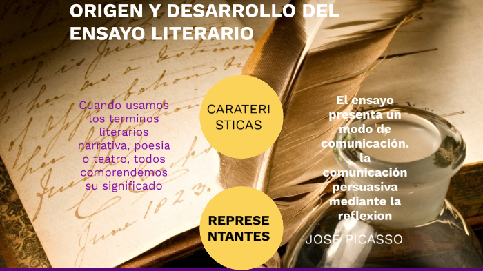 Origen Y Desarrollo Del Ensayo Literario By Jose Gpe Picasso On Prezi 6349