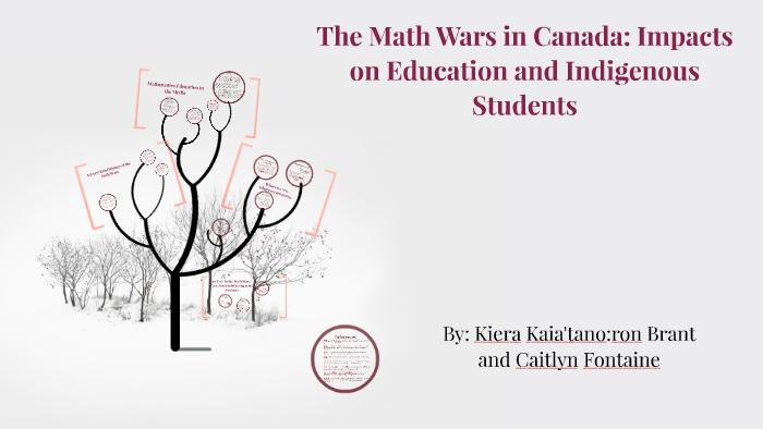 The Math Wars in Canada: Impacts on Education and Indigenous by on Prezi