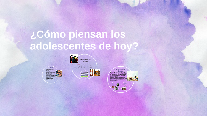 ¿Cómo piensan los adolescentes de hoy? by Maria Fernanda Rojo on Prezi