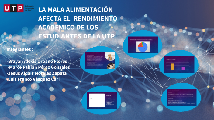 LA MALA ALIMENTACIÓN AFECTA EL RENDIMIENTO ACADÉMICO DE LOS ESTUDIANTES