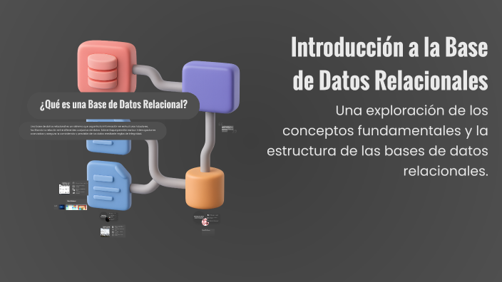 Introducción a la Base de Datos Relacionales by Gregorio Nieto on Prezi