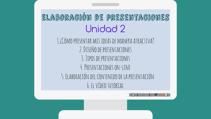 Elaboración de presentaciones by Andrea L on Prezi