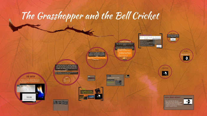 The Grasshopper And The Bell Cricket Summary The Grasshopper and the Bell Cricket by Tiffany Patino on Prezi