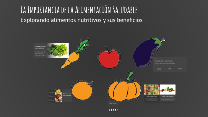 La Importancia de la Alimentación Saludable by Maria Eugenia Cordova ...