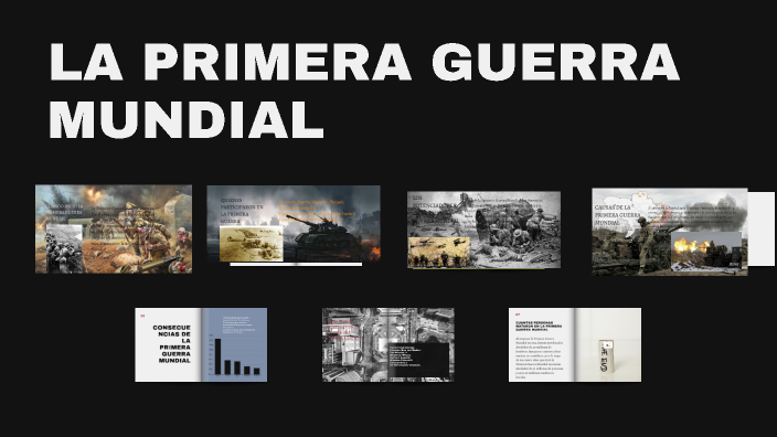 PRIMERA GUERRA MUNDIAL by Santiago Ponce Salas on Prezi