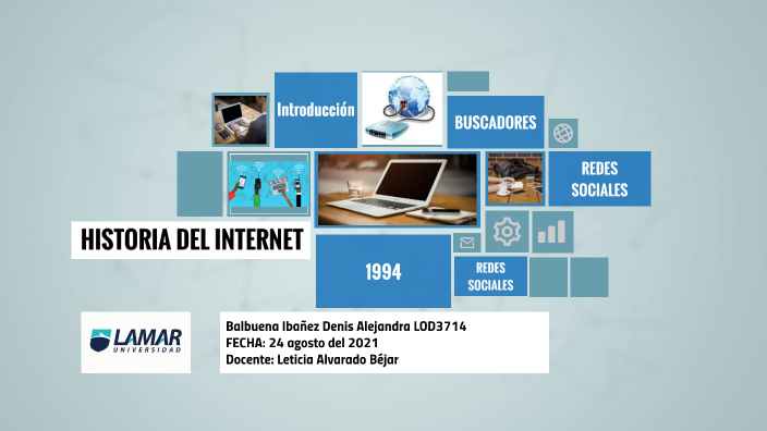 Historia del Internet by DENIS ALEJANDRA BALBUENA IBAÑEZ on Prezi
