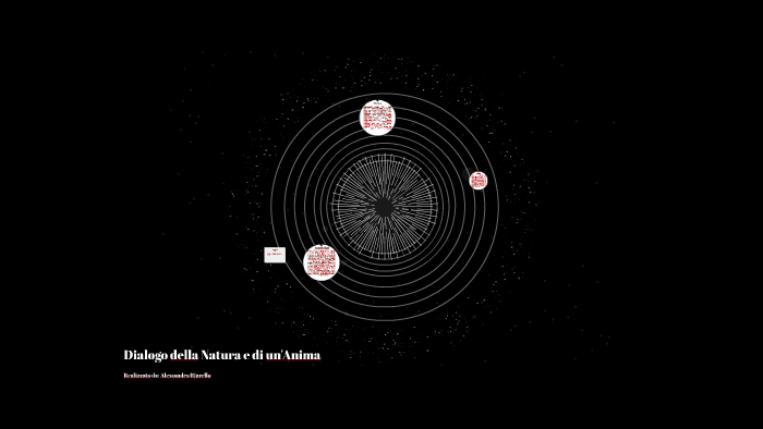Dialogo Della Natura E Di Un Anima