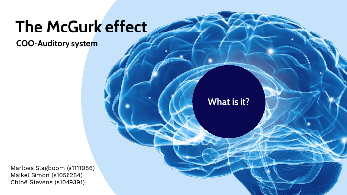 The McGurk effect by Chloë Stevens on Prezi Next