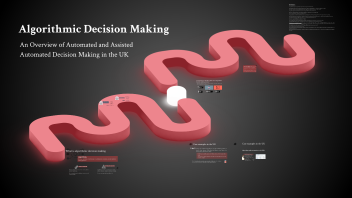 Algorithmic Decision Making by Ana Fernandes on Prezi