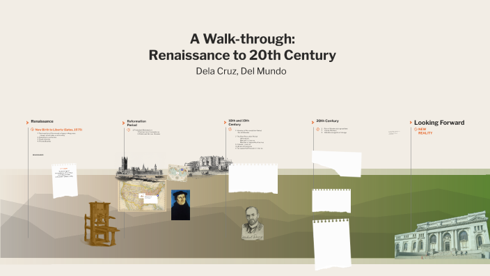 A Walk-through: Renaissance to 20th Century by Alexia Del Mundo on Prezi