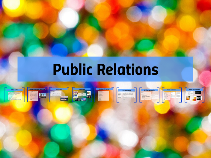 Public Relations by on Prezi