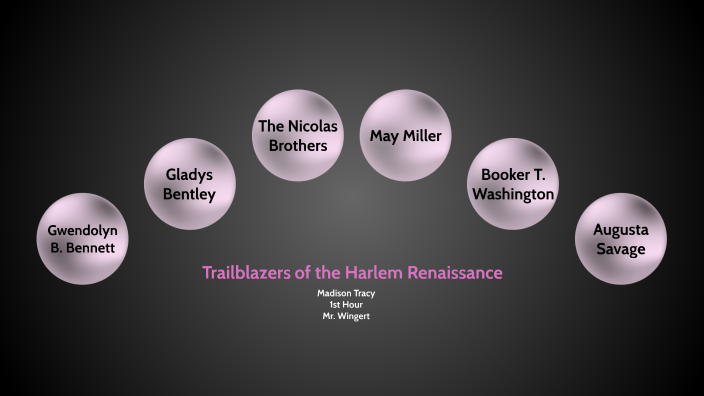 Trailblazers of the Harlem Renaissance by Madison Tracy on Prezi