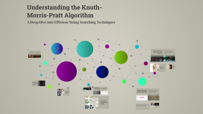 Understanding the Knuth-Morris-Pratt Algorithm by Tanvir Ahmed on Prezi