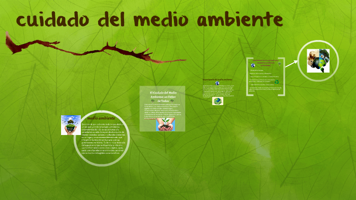 cuidado del medio ambiente by zoe paola veracierta serrano on Prezi