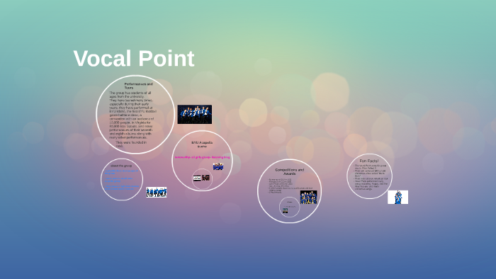 Vocal Point by Anna Edwards on Prezi