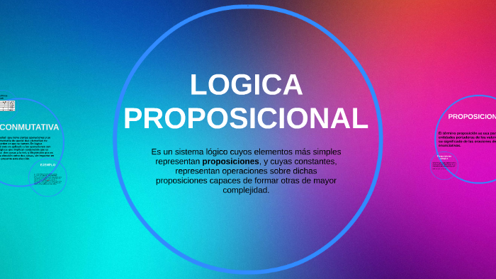 LOGICA PROPOSICIONAL by Ana Ricardo on Prezi