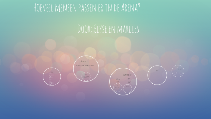 Hoeveel mensen passen er in de Arena? by Marlies van Dam on Prezi