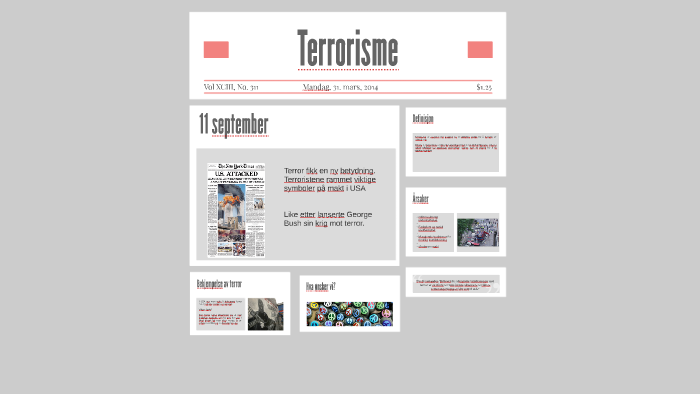 Terrorisme By Marit Arntzen