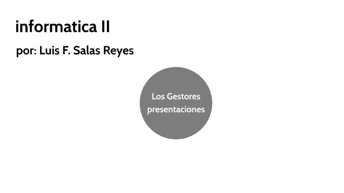 Los Gestores presentaciones by luis fernando salas reyes on Prezi