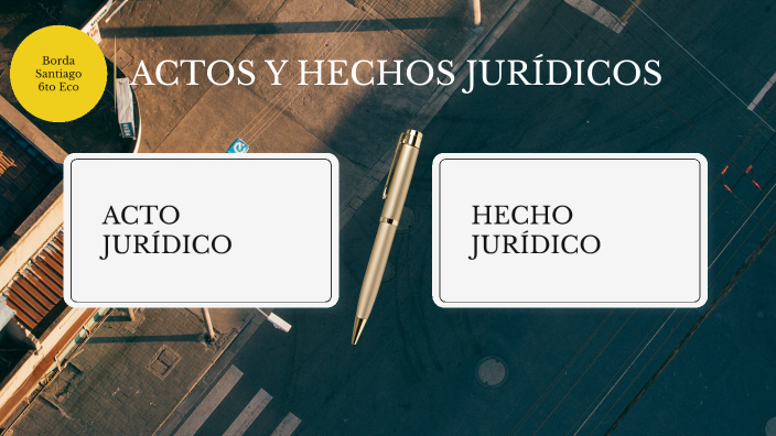 ACTOS Y HECHOS JURÍDICOS By Santiago Borda On Prezi