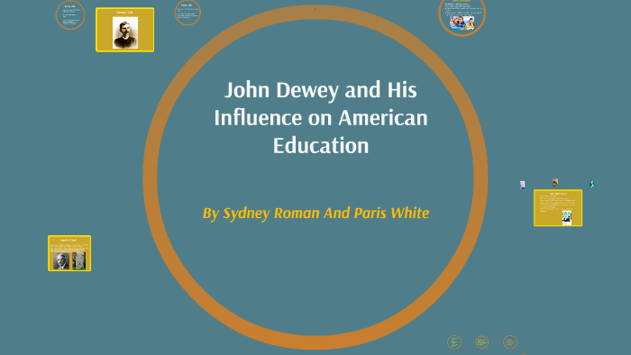 John Dewey and His Influence on Public Education by sydney roman on Prezi