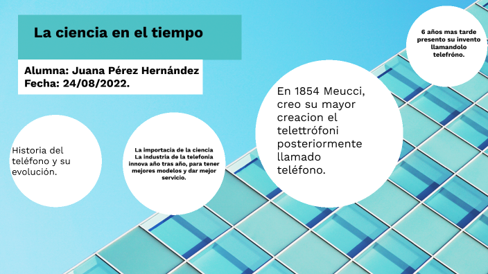 La ciencia en el tiempo by juana perez on Prezi