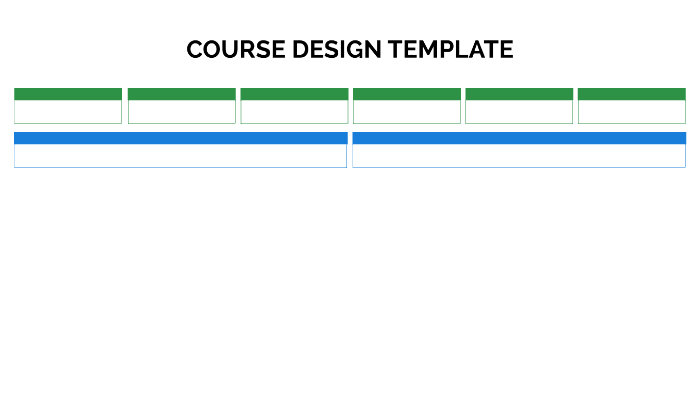 Course Design Template by Elizabeth Barre on Prezi