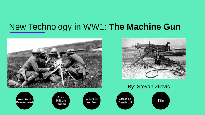 new technology in ww1 essay