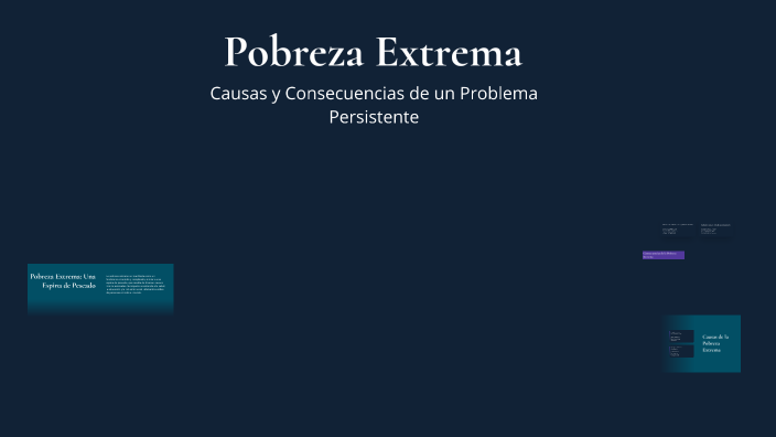 Pobreza Extrema by Jorge Corrales on Prezi