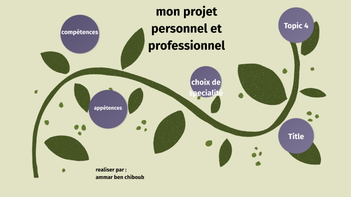 comment rédiger un projet personnel et professionnel