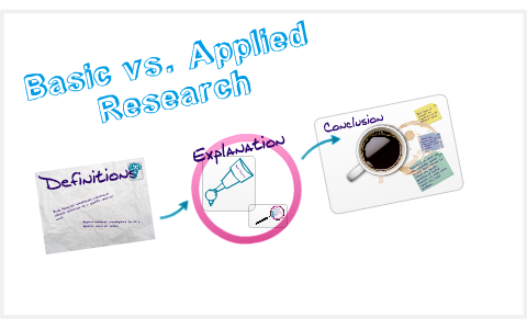 Basic vs. Applied Research by Danny Bledsoe on Prezi