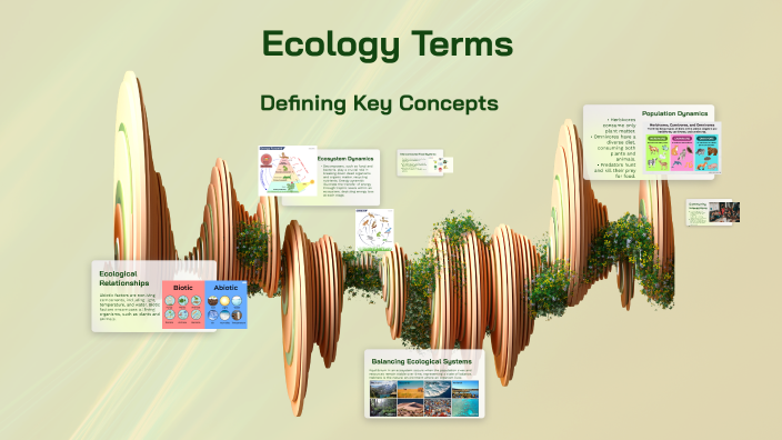 Ecology Terms by Erik Murray on Prezi