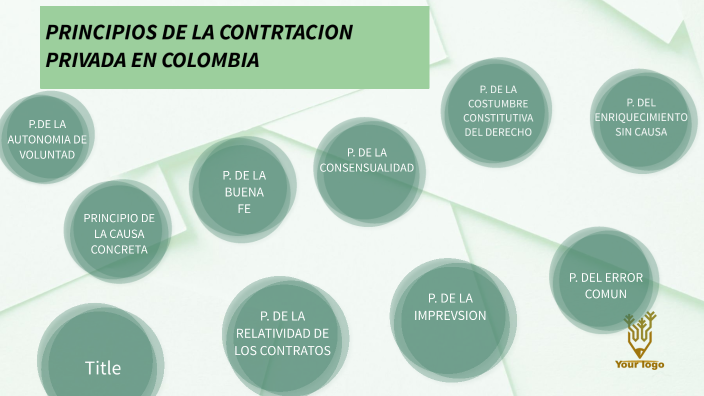 Principios De La Contratacion Privada En Colombia By Maria Alejandra Mendoza Niño 9604