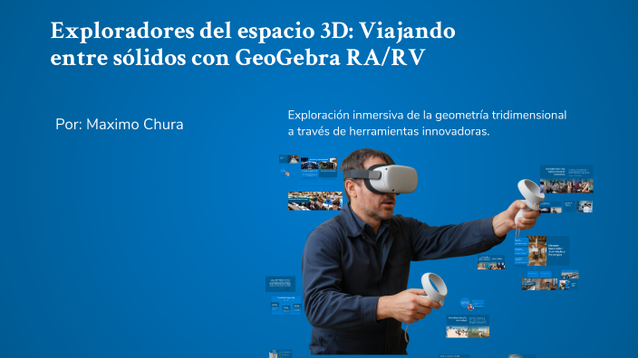 Exploradores del espacio 3D: Viajando entre sólidos con GeoGebra RA/RV ...