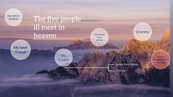 The five people you meet in heaven by Jenna Partsch on Prezi